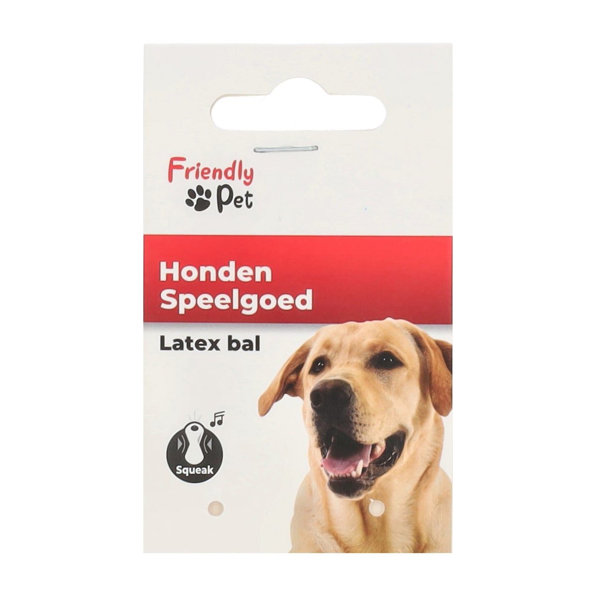 Hondenspeelgoed stekelbal 9cm latex Hondenspeelgoed stekelbal 9cm latex