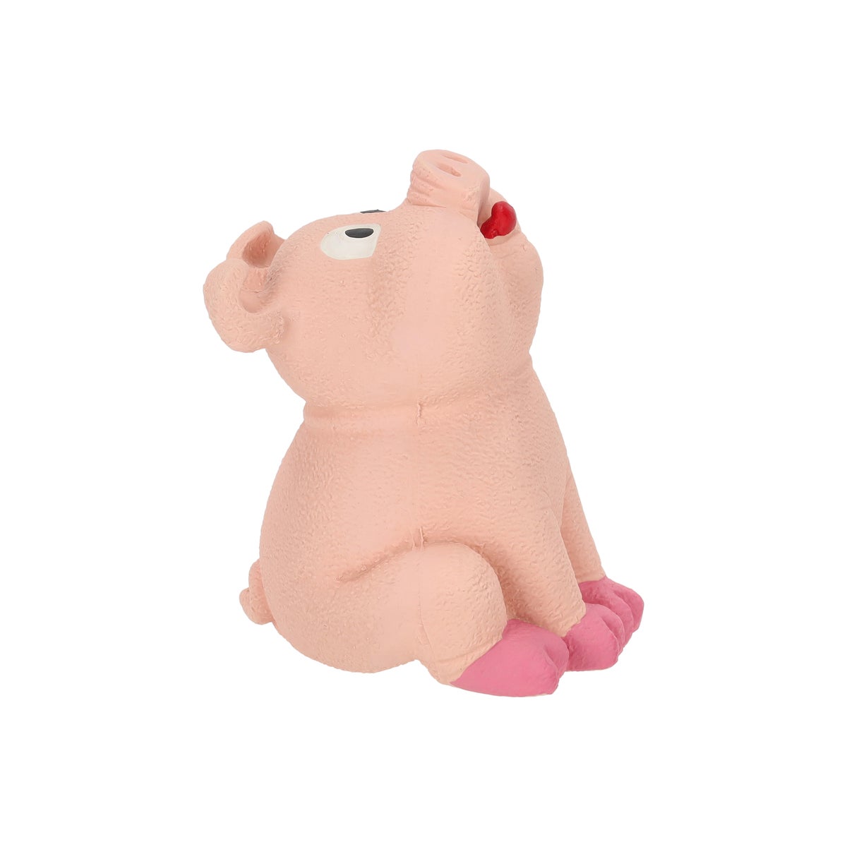 Hondenspeelgoed varken roze 10 cm latex Hondenspeelgoed varken roze 10 cm latex