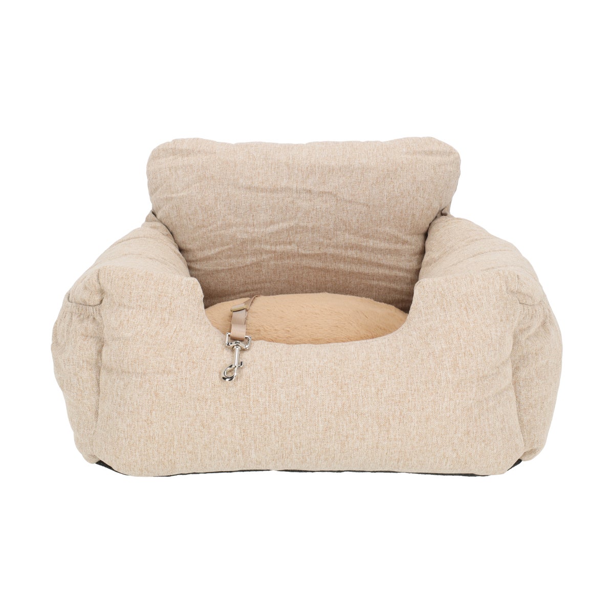 Autostoel hond beige 56 x 50 x 30 cm Autostoel hond beige 56 x 50 x 30 cm