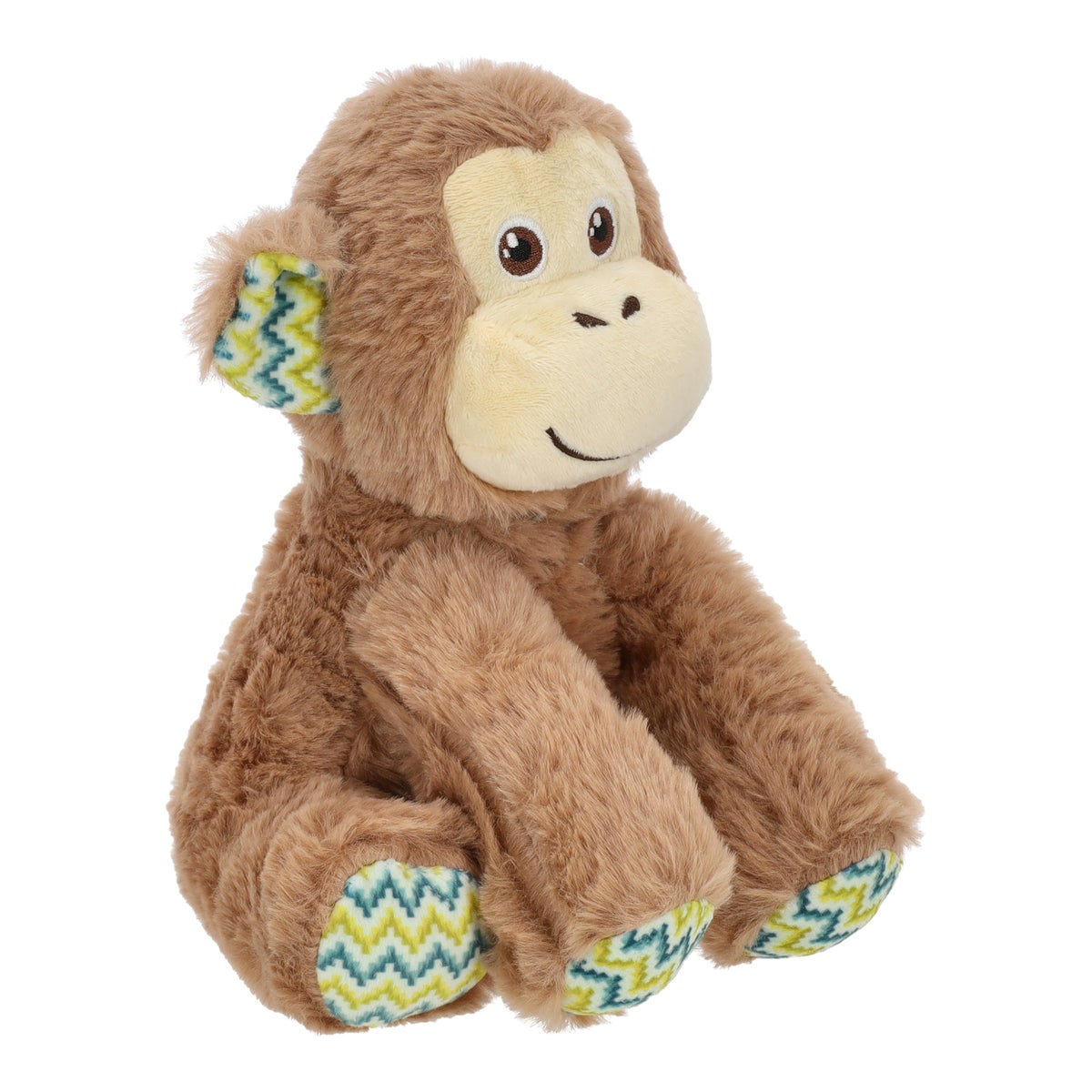 Hondenspeelgoed aap zitten bruin 19 cm Hondenspeelgoed aap zitten bruin 19 cm