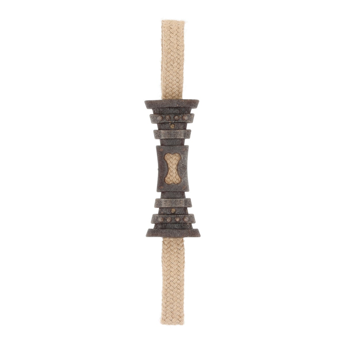 Hondenspeelgoed jute TPR bone Hondenspeelgoed jute TPR bone