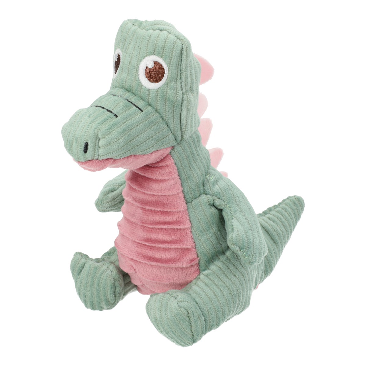Hondenspeelgoed krokodil groen/roze 16 cm Hondenspeelgoed krokodil groen/roze 16 cm