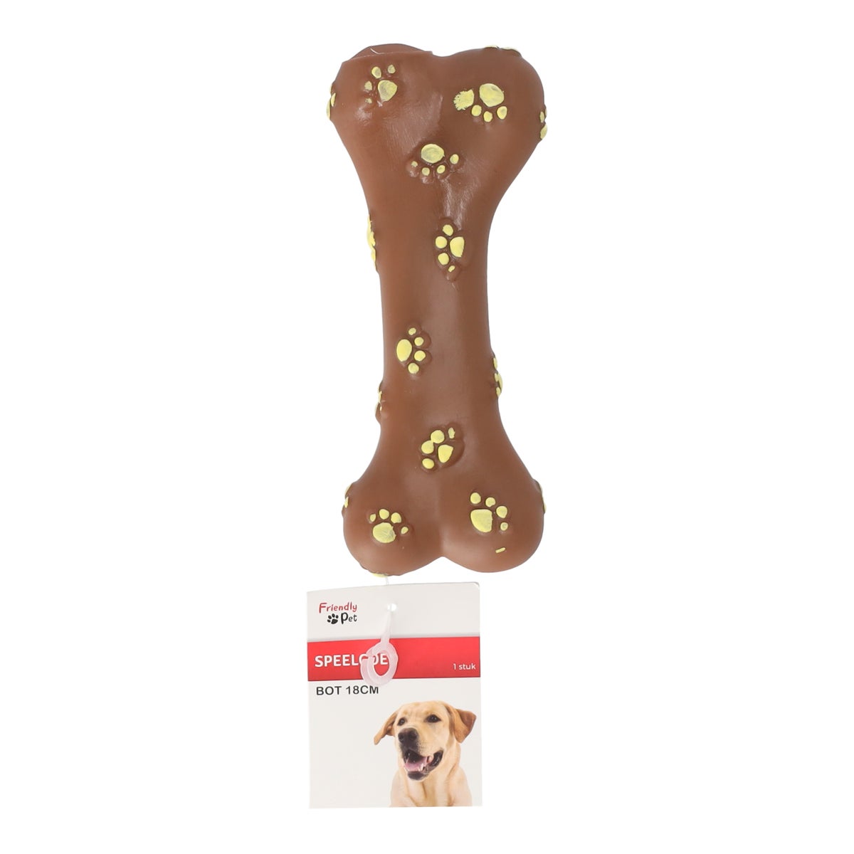Hondenspeelgoed bot poot 18cm assorti Friendly Pet Hondenspeelgoed bot poot 18cm assorti Friendly Pet