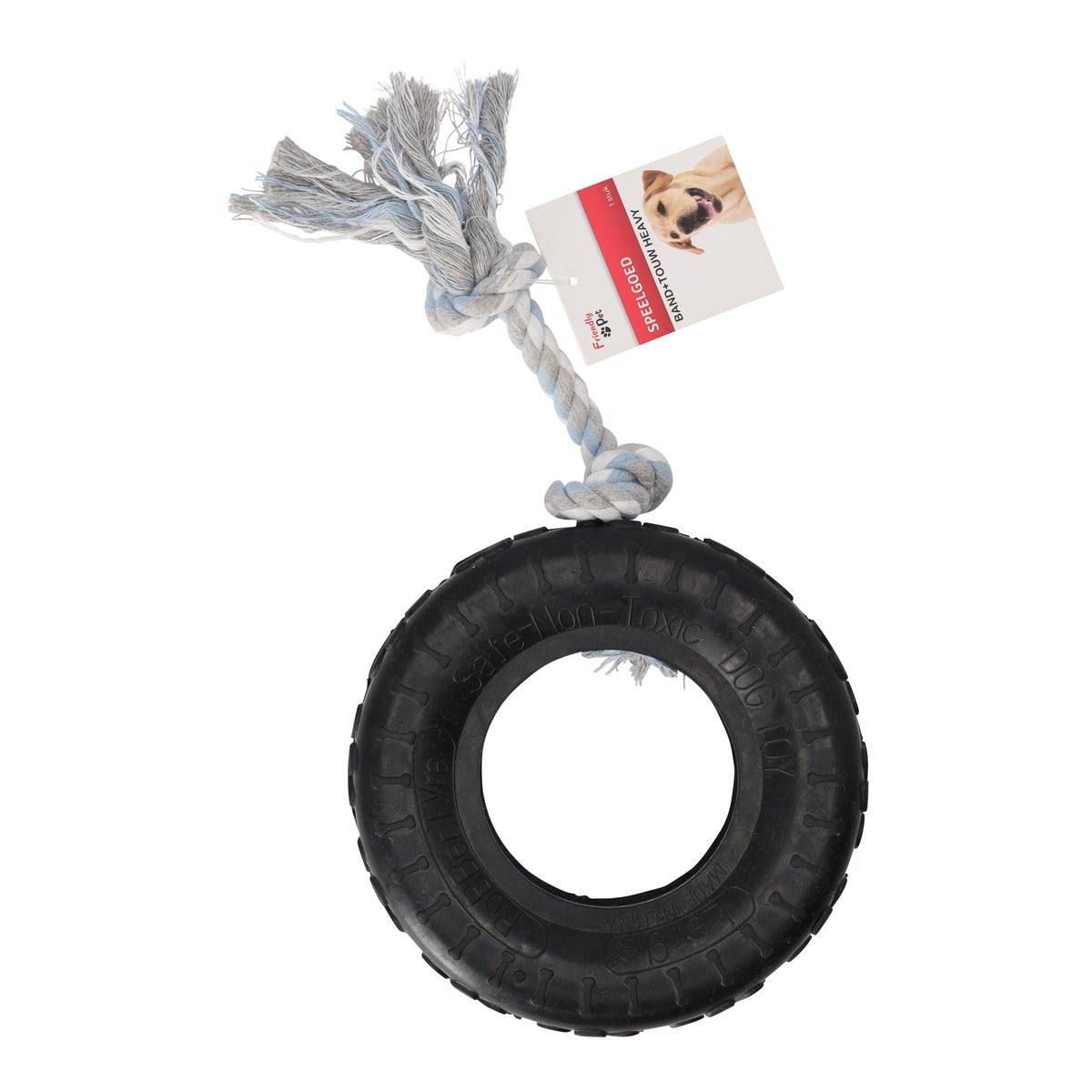Hondenspeelgoed band + touw heavy Hondenspeelgoed band + touw heavy
