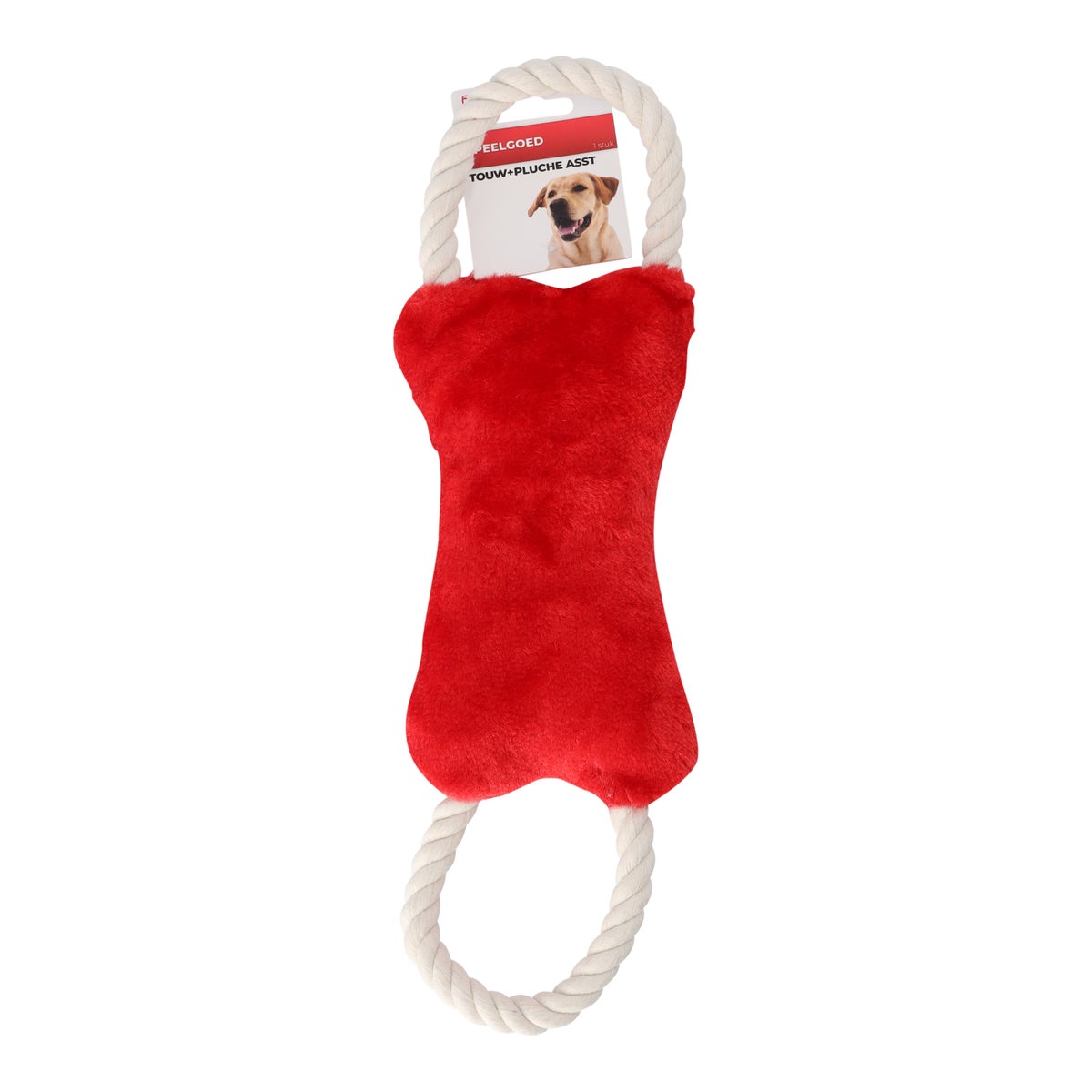 Hondenspeelgoed touw + pluche assorti Frienldy Pet Hondenspeelgoed touw + pluche assorti Frienldy Pet