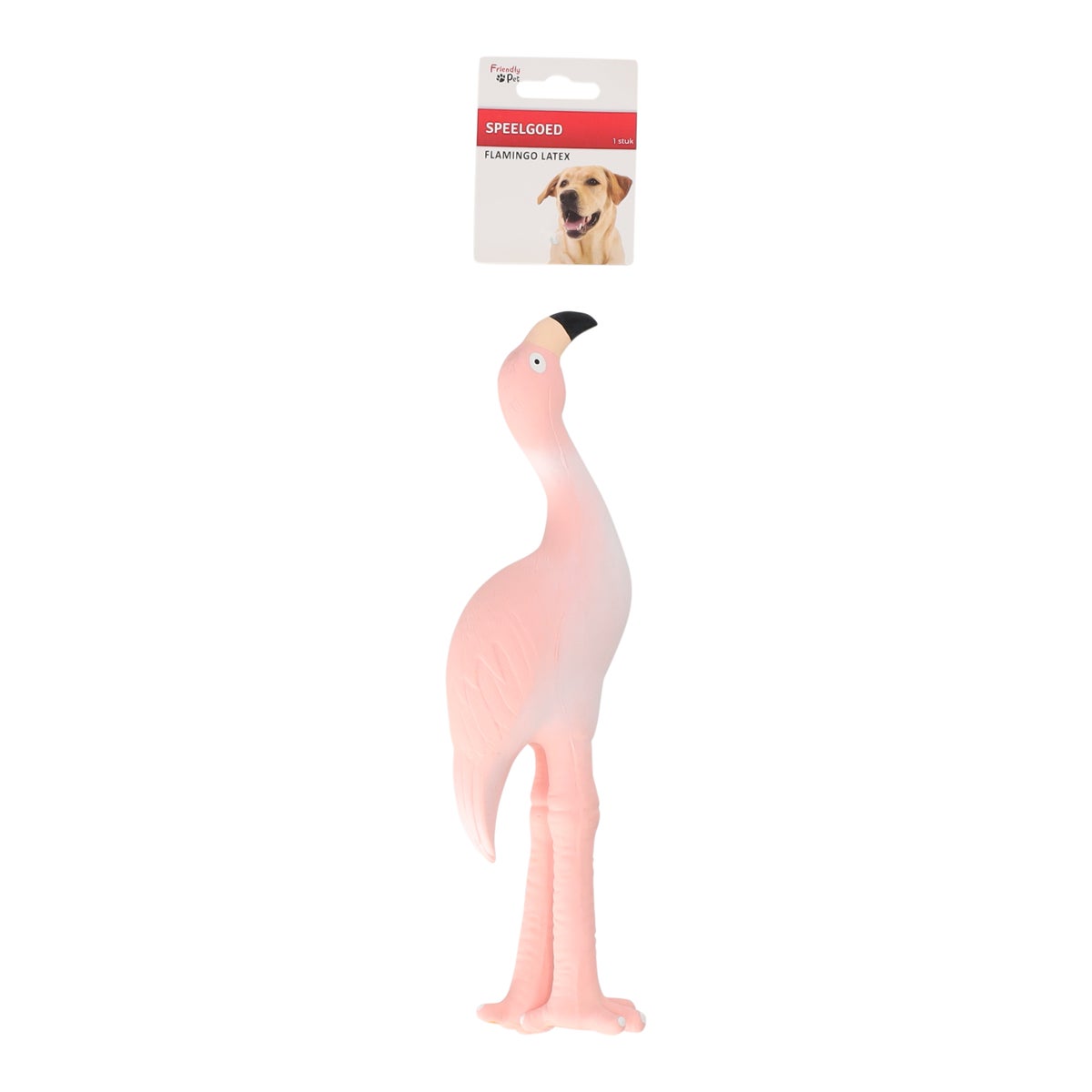 Hondenspeelgoed latex flamingo Hondenspeelgoed latex flamingo