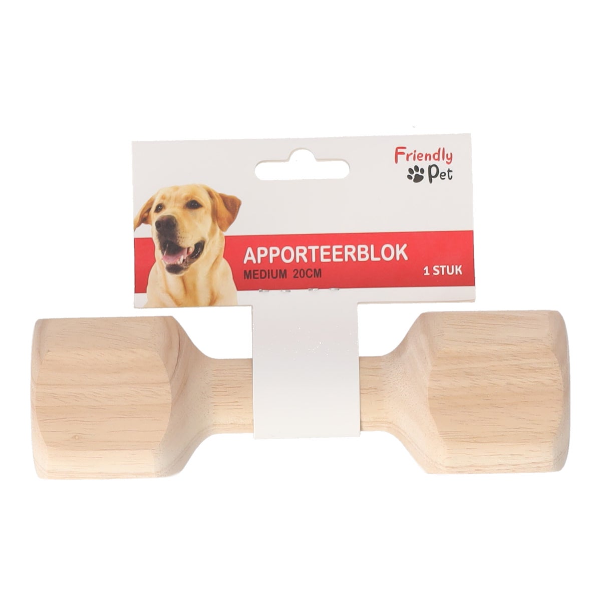 Apporteerblok medium 20 cm Apporteerblok medium 20 cm