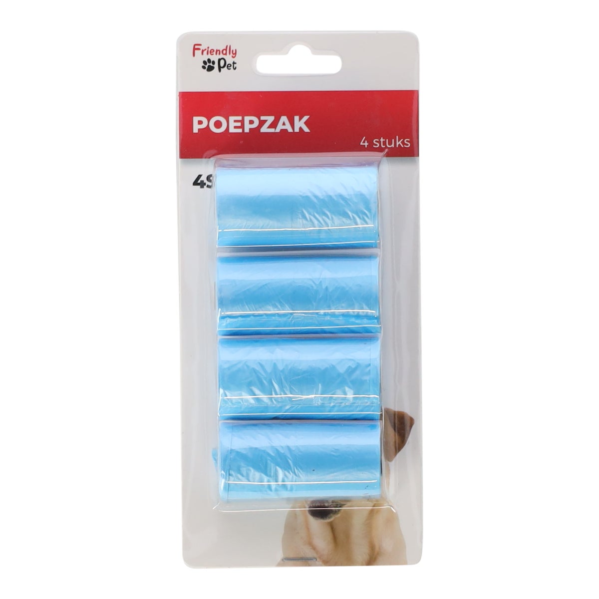 Poepzak 4 stuks blauw Poepzak 4 stuks blauw