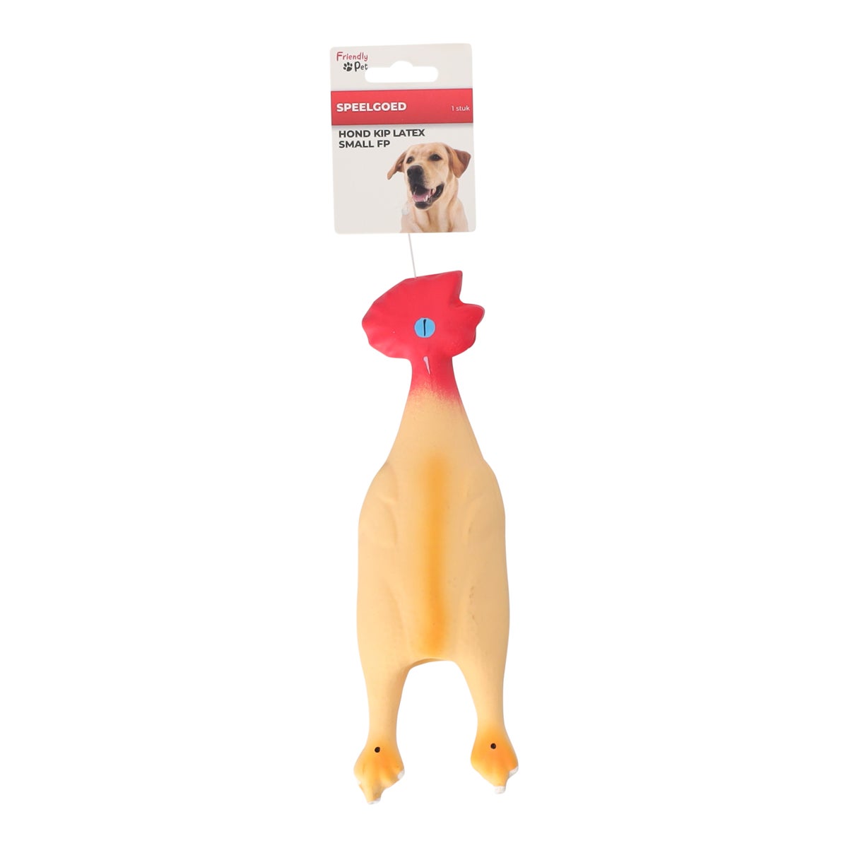 Hondenspeelgoed kip latex small Hondenspeelgoed kip latex small