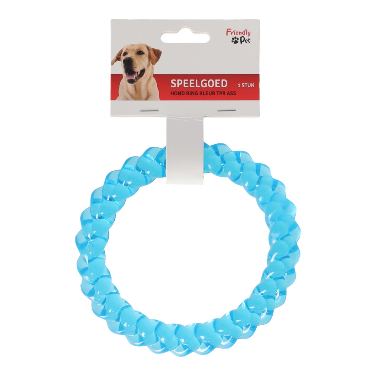 Hondenspeelgoed ring kleur TPR assorti Hondenspeelgoed ring kleur TPR assorti