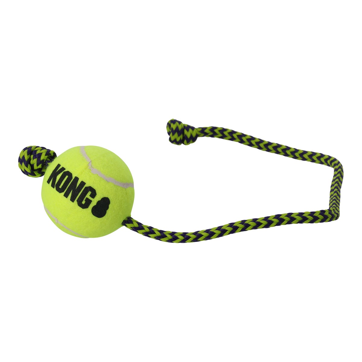 Hondenspeelgoed Squeakair Bal met Touw M Kong Hondenspeelgoed Squeakair Bal met Touw M Kong