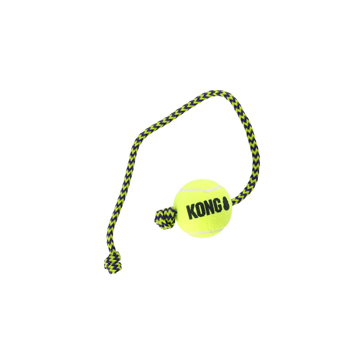 Hondenspeelgoed Squeakair Bal met Touw M Kong Hondenspeelgoed Squeakair Bal met Touw M Kong