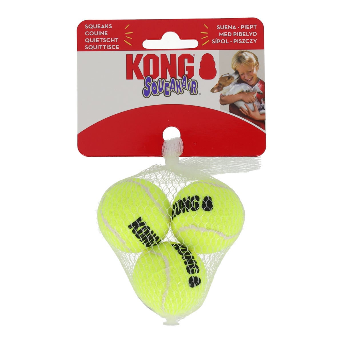 Speelgoed Kong tennisbal XS 3 stuks Speelgoed Kong tennisbal XS 3 stuks