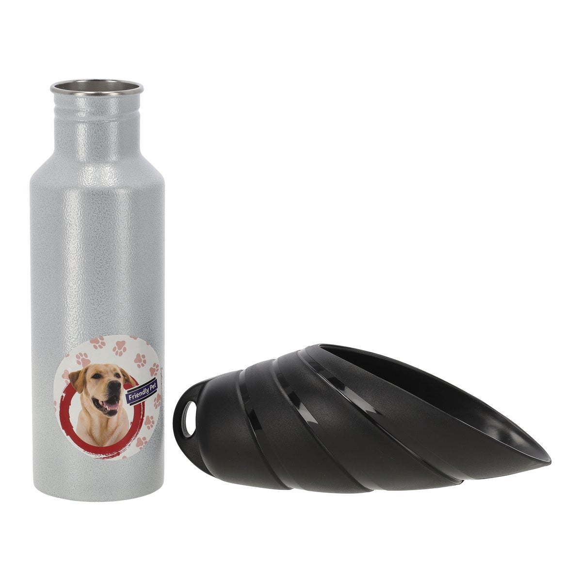 Meeneemdrinkfles hond 750 ml Meeneemdrinkfles hond 750 ml