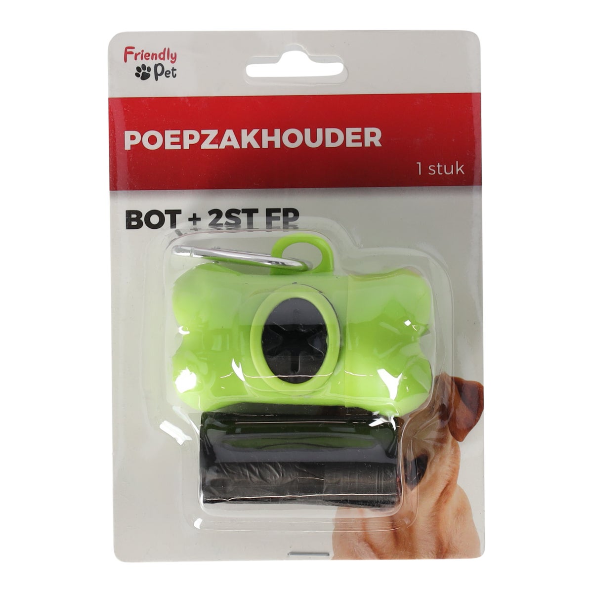 Poepzakhouder bot + 2 stuks Poepzakhouder bot + 2 stuks