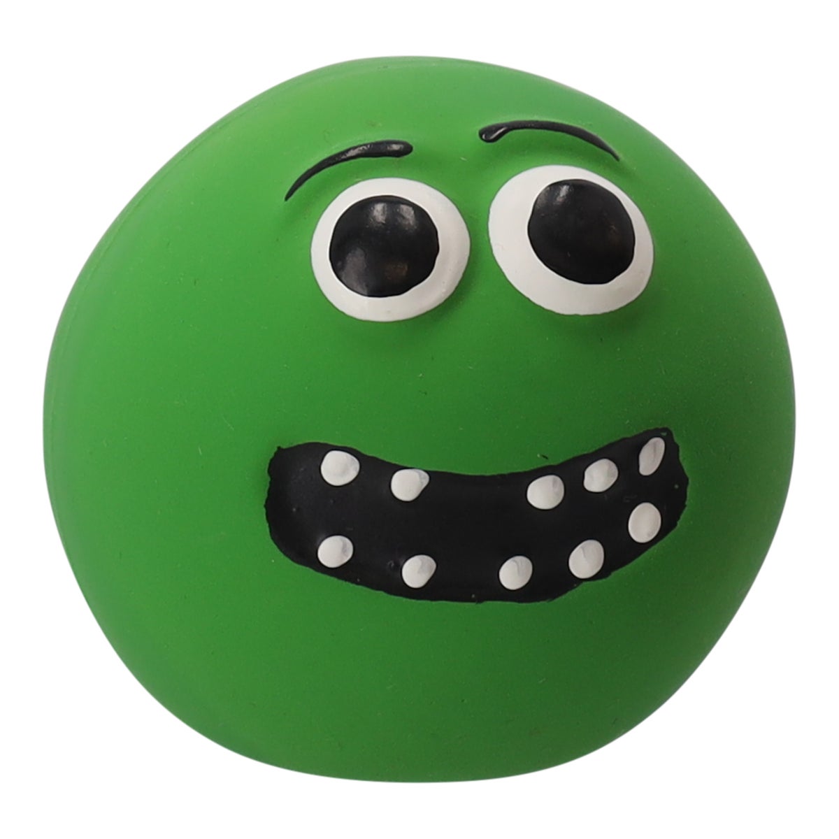 Hondenspeelgoed bal funny face 6 cm Hondenspeelgoed bal funny face 6 cm