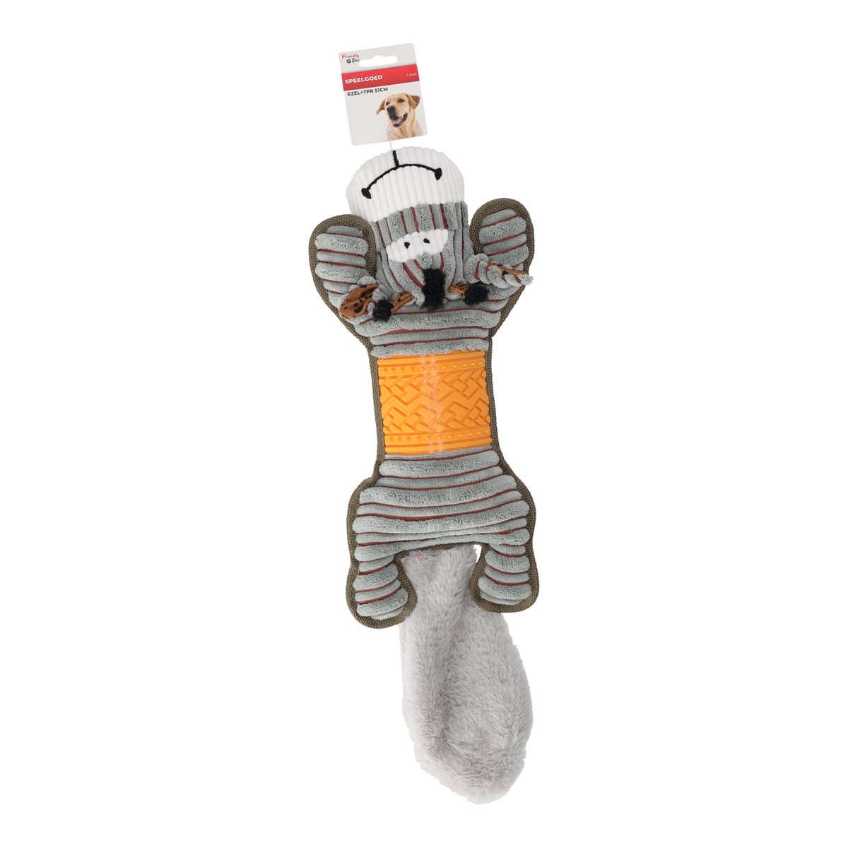 Hondenspeelgoed ezel+TPR 51cm Hondenspeelgoed ezel+TPR 51cm