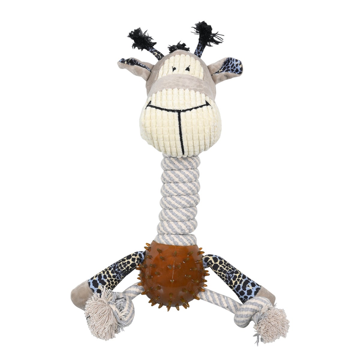 Hondenspeelgoed giraffe touw + TPR Friendly Pet Hondenspeelgoed giraffe touw + TPR Friendly Pet