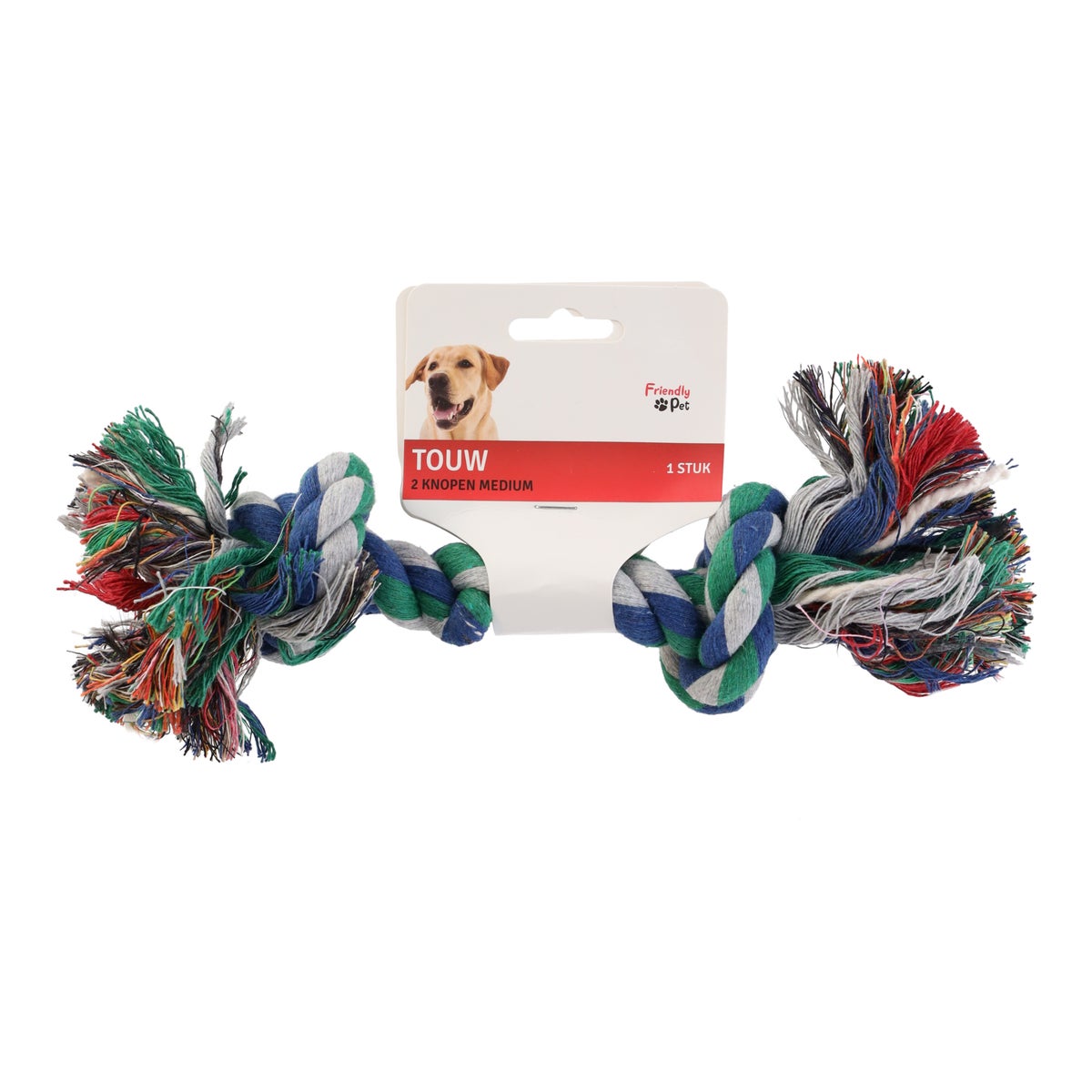 Hondenspeelgoed Touw met 2 knopen medium Hondenspeelgoed Touw met 2 knopen medium