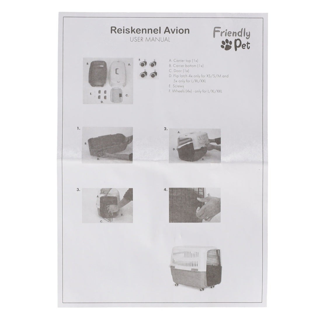 Reiskennel Avion Friendly Pet Reiskennel Avion Friendly Pet