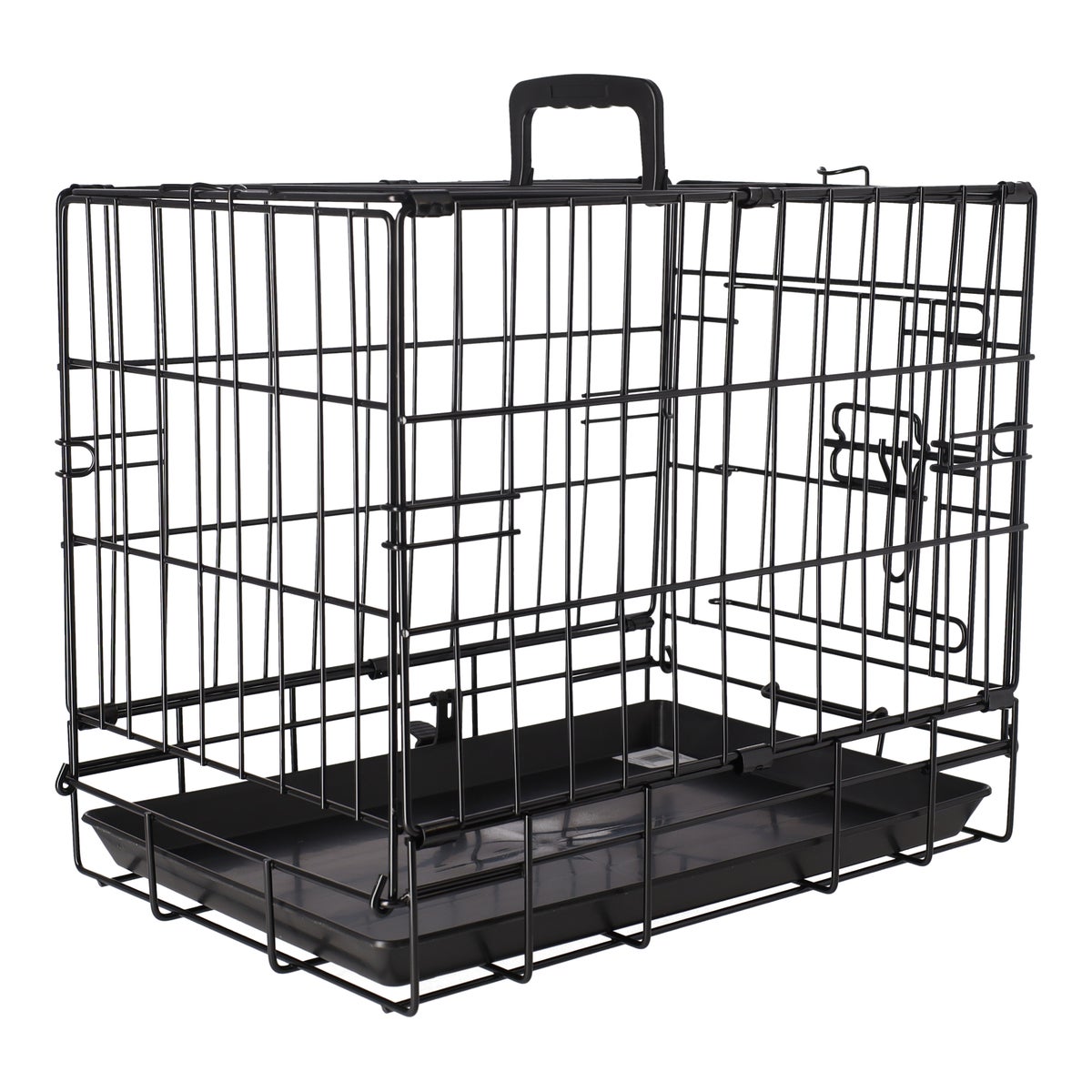 Draadkooi 1-Deur Zwart Friendly Pet Draadkooi 1-Deur Zwart Friendly Pet