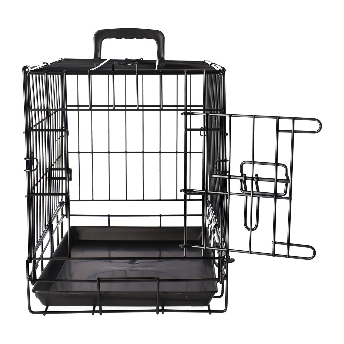 Draadkooi 1-Deur Zwart Friendly Pet Draadkooi 1-Deur Zwart Friendly Pet