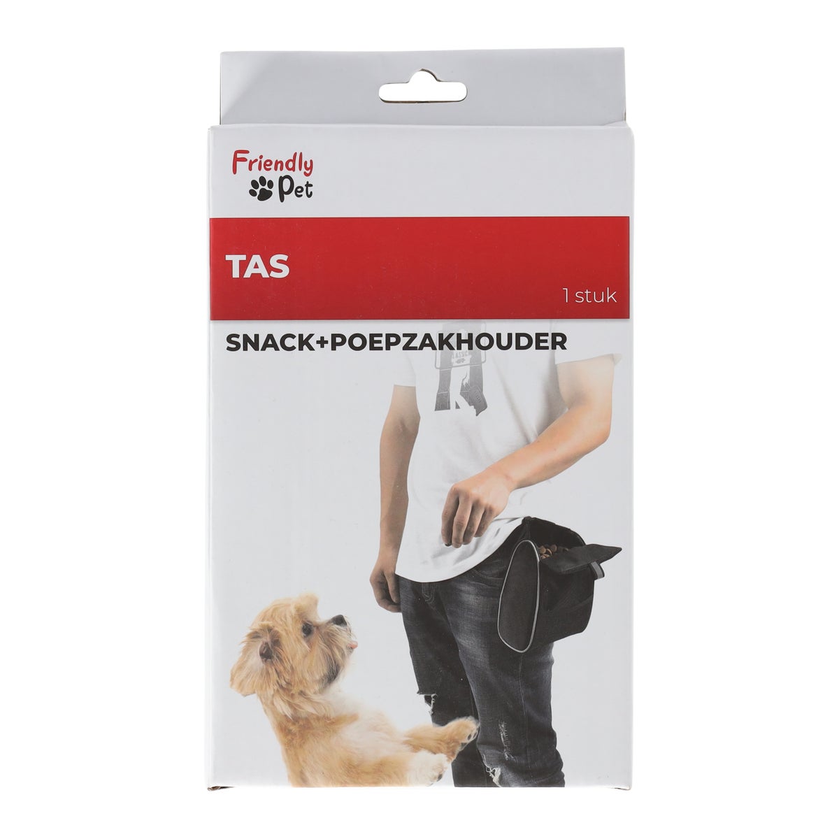 Snack tas + poepzakhouder Snack tas + poepzakhouder