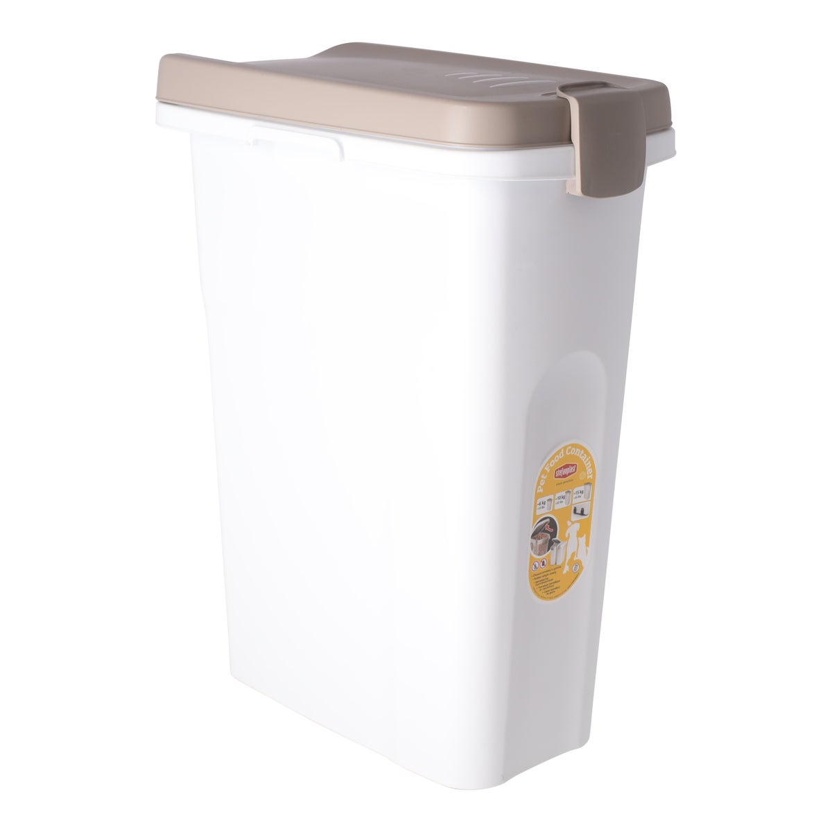 Voerton Wit/Taupe Voerton Wit/Taupe