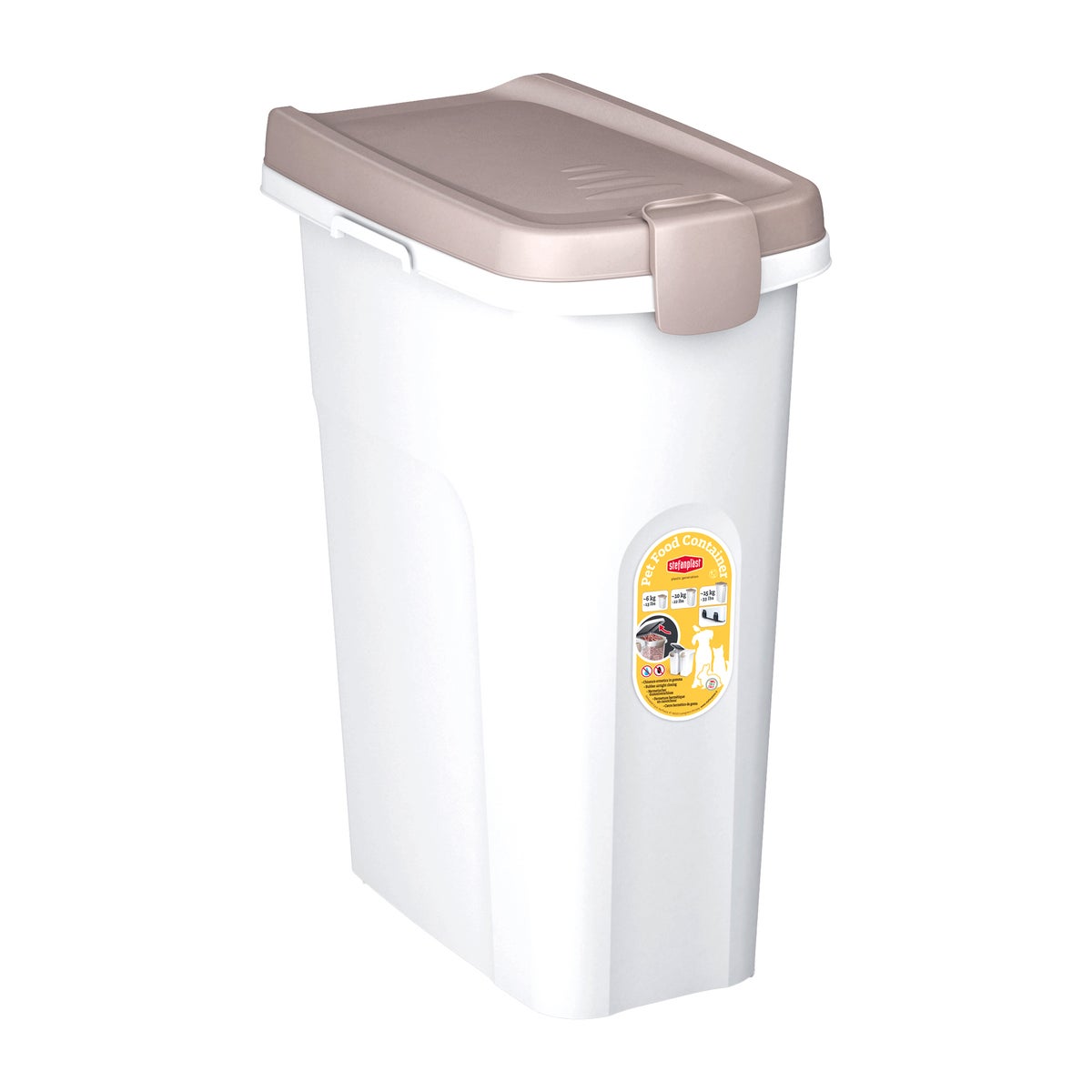 Voerton Wit/Taupe Voerton Wit/Taupe