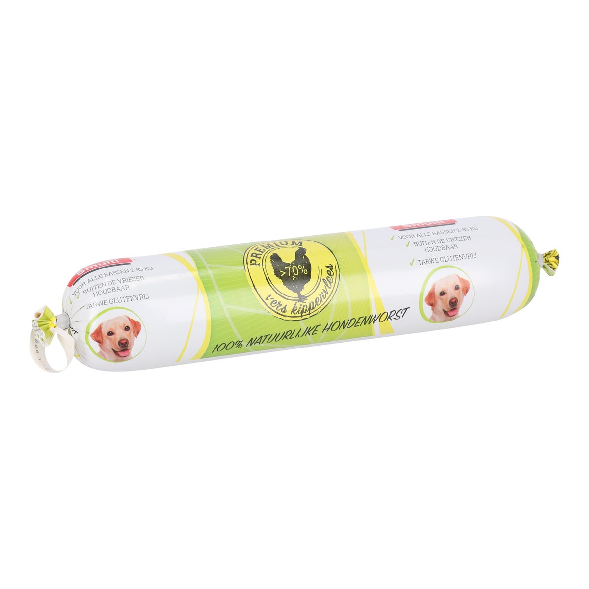 Voedingsworst premium kip 350G Voedingsworst premium kip 350G