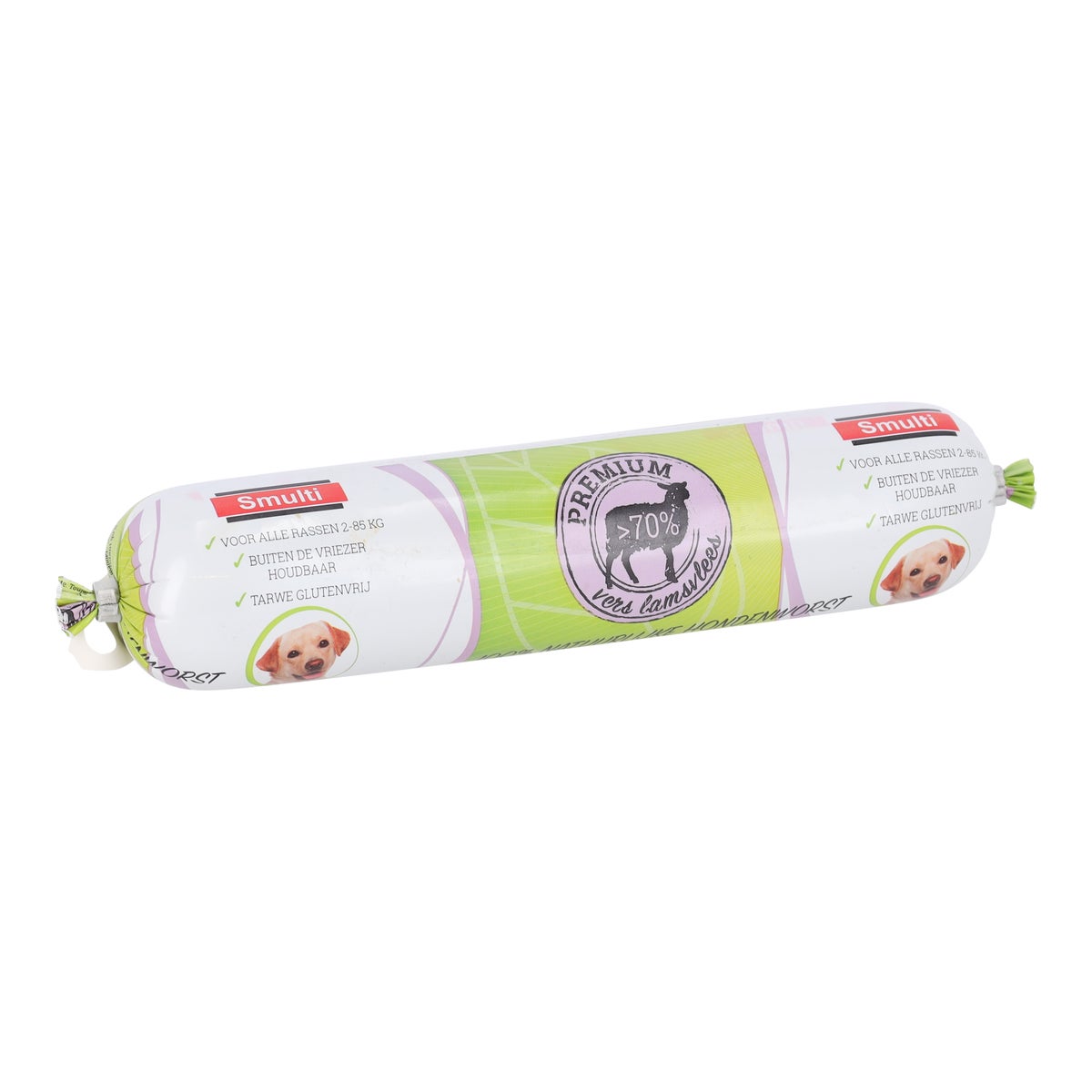 Voedingsworst premium lam 350G Voedingsworst premium lam 350G