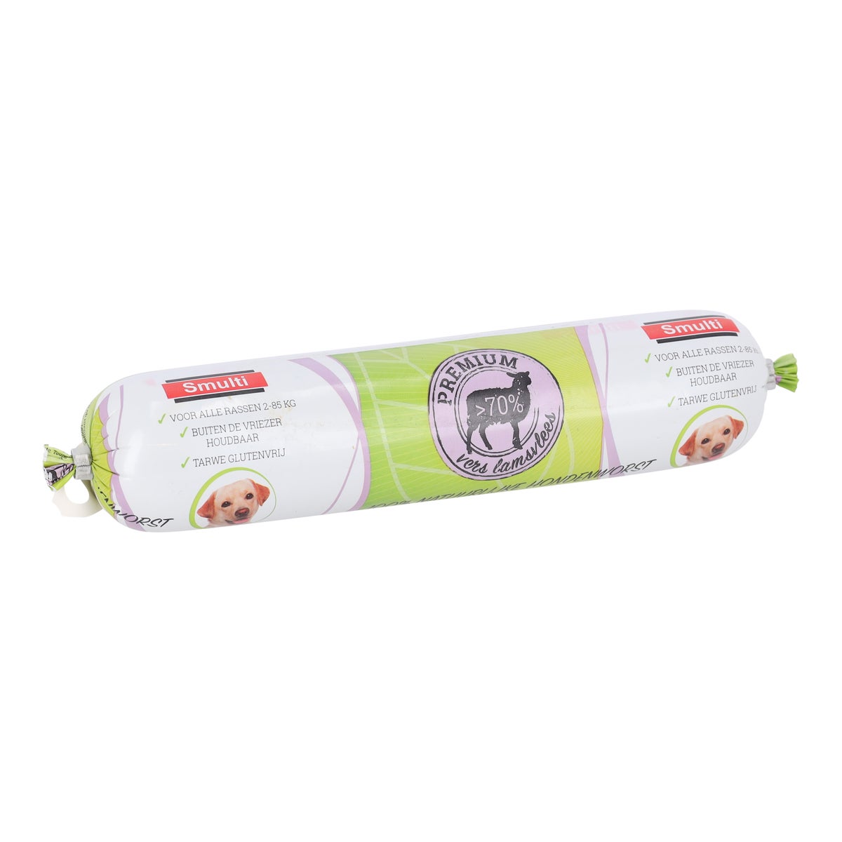 Voedingsworst premium lam 700G Voedingsworst premium lam 700G