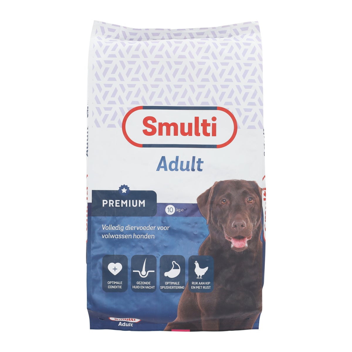 Voer hond Premium adult 10 kg Smulti Voer hond Premium adult 10 kg Smulti