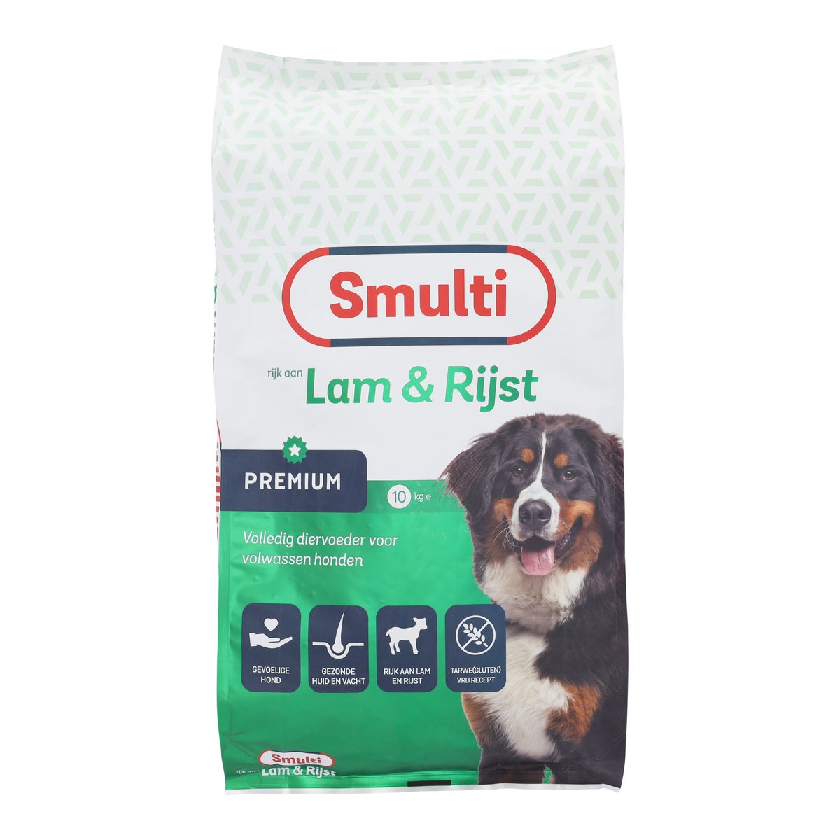 Voer hond Premium lam+rijst 10kg Smulti Voer hond Premium lam+rijst 10kg Smulti
