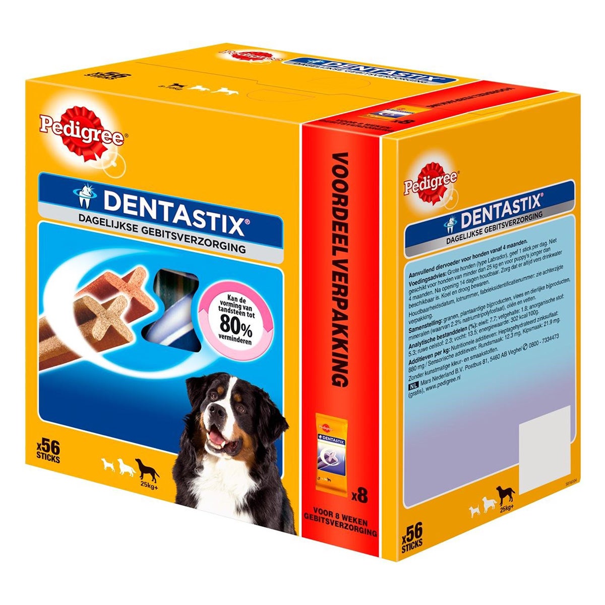 Snack hond dentastix large 56 stuks Snack hond dentastix large 56 stuks