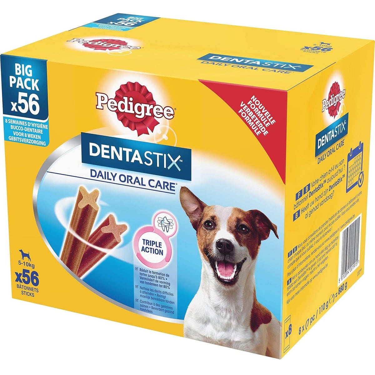 Hondensnack Dentastix small 56st. Hondensnack Dentastix small 56st.