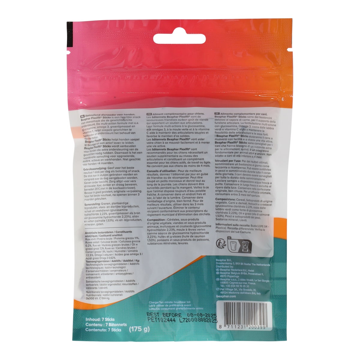 Snack flexifit sticks 175 gr Beaphar Snack flexifit sticks 175 gr Beaphar