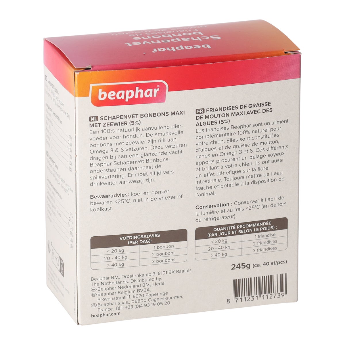 Schapenvet bonbons zeewier Beaphar Schapenvet bonbons zeewier Beaphar