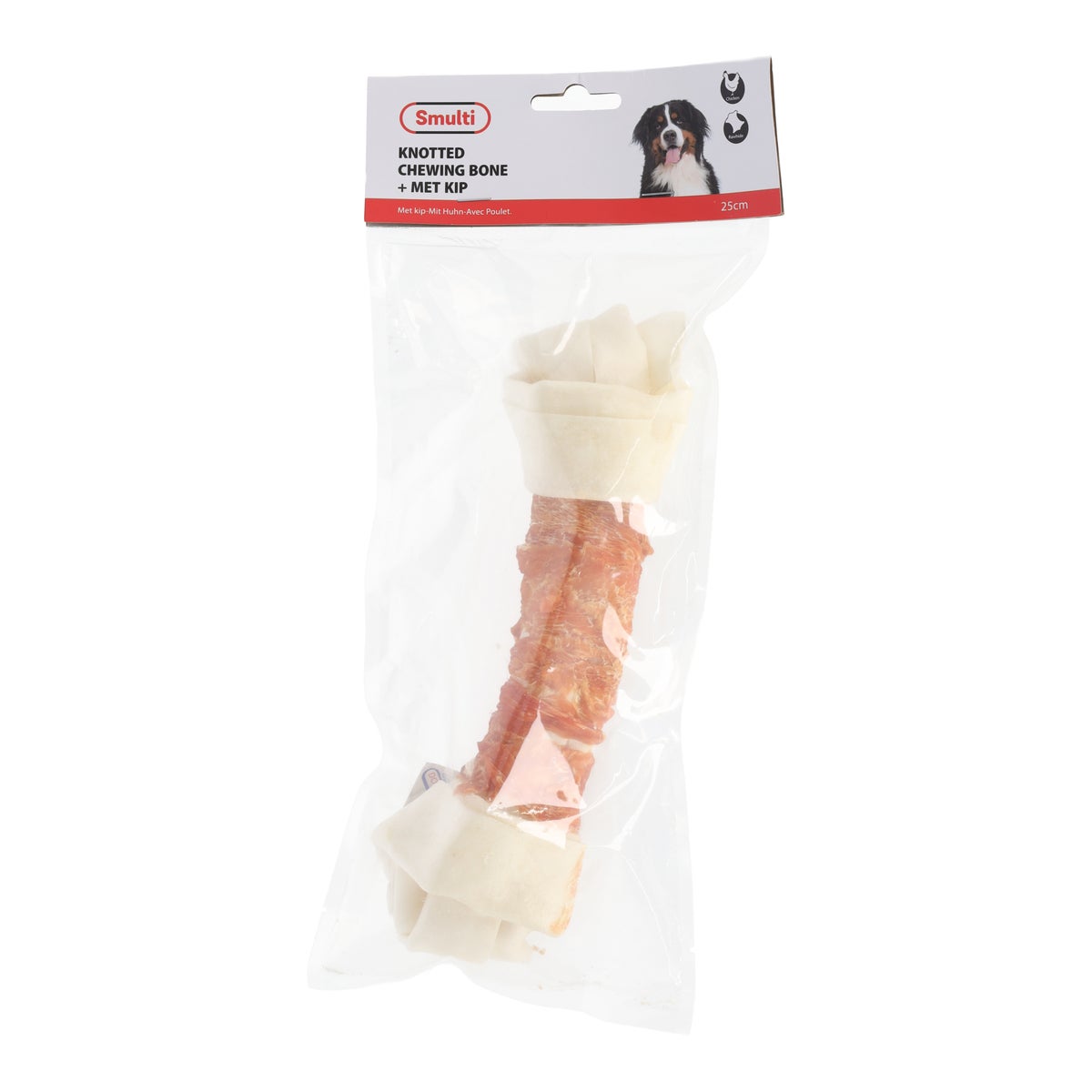 Hondensnack kip knoopbeen 25cm Hondensnack kip knoopbeen 25cm