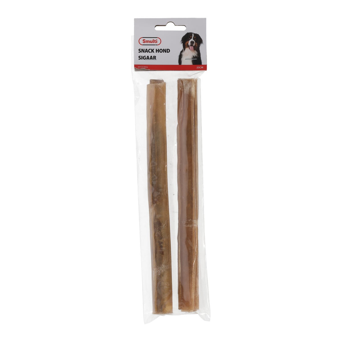 Hondensnack sigaar 25 cm 2 stuks Hondensnack sigaar 25 cm 2 stuks