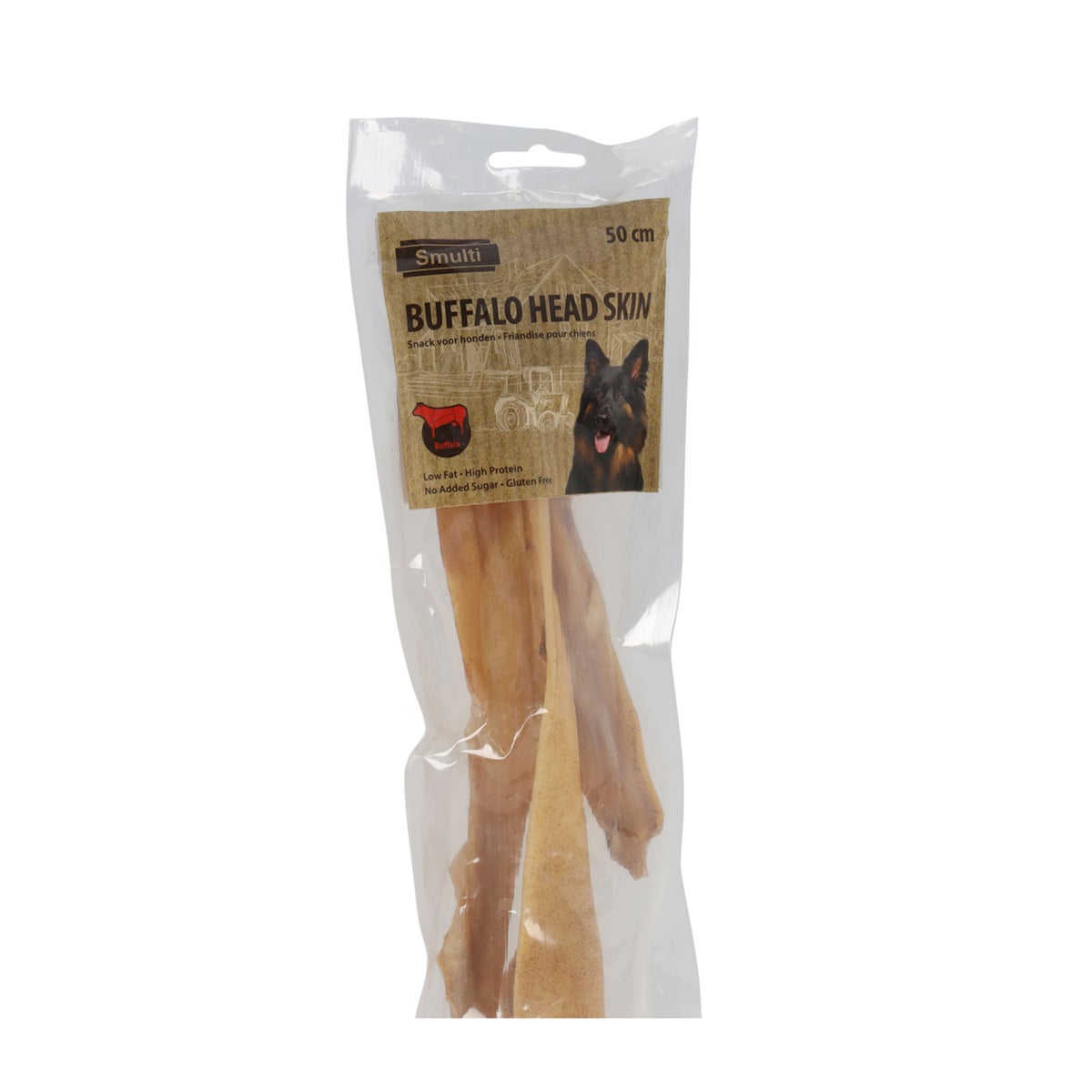 Hondensnack nature kophuid 50cm 100g Hondensnack nature kophuid 50cm 100g