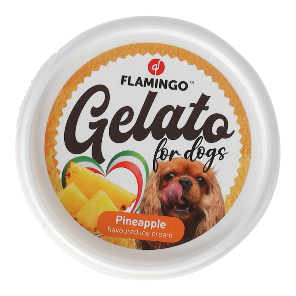 Hondenijs Gelato ananas/banaan/framboos Hondenijs Gelato ananas/banaan/framboos