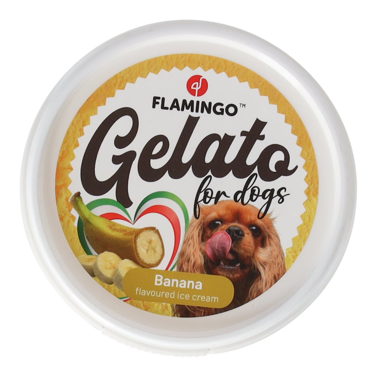 Hondenijs Gelato ananas/banaan/framboos Hondenijs Gelato ananas/banaan/framboos