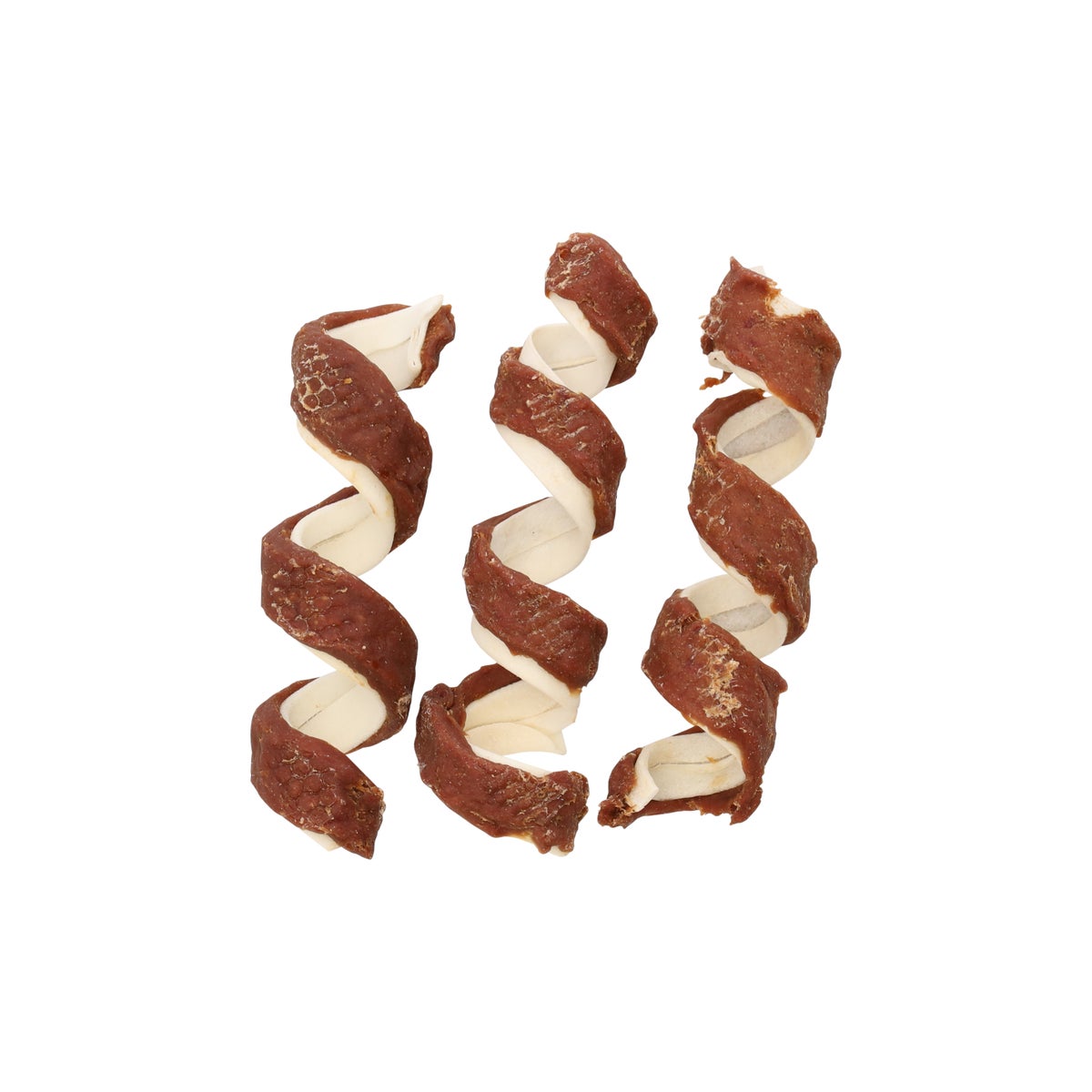 Hondensnack curl eend 15 cm 3 stuks Hondensnack curl eend 15 cm 3 stuks