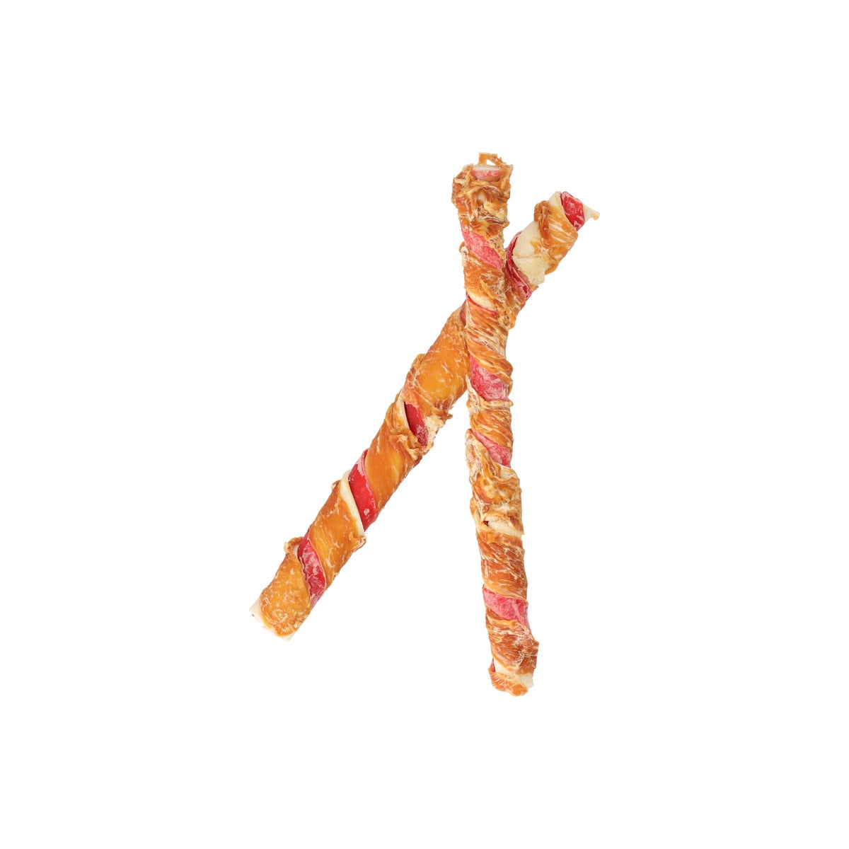 Hondensnack kip stick 24cm duo 2st Hondensnack kip stick 24cm duo 2st