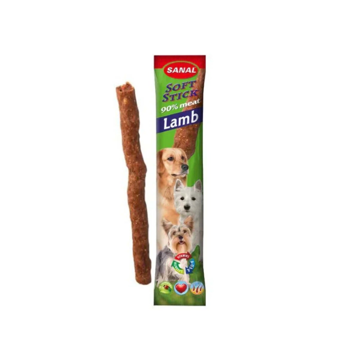 Hondensnack soft sticks rund Sanal Hondensnack soft sticks rund Sanal