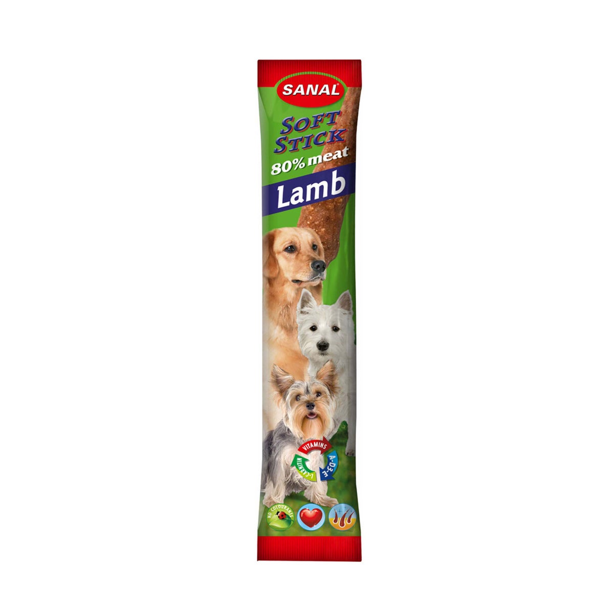 Hondensnack soft sticks lam Sanal Hondensnack soft sticks lam Sanal