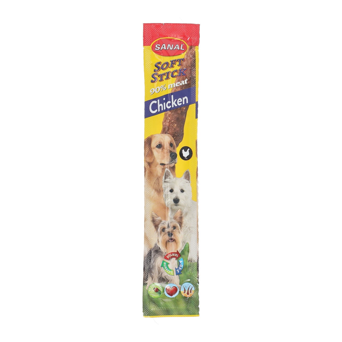 Hondensnack soft sticks kip Sanal Hondensnack soft sticks kip Sanal