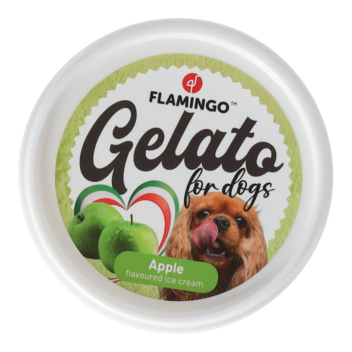 Hondensnack Gelato ijs vanille/appel/aardbei assorti Hondensnack Gelato ijs vanille/appel/aardbei assorti