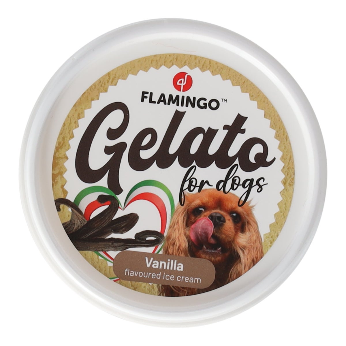 Hondensnack Gelato ijs vanille/appel/aardbei assorti Hondensnack Gelato ijs vanille/appel/aardbei assorti